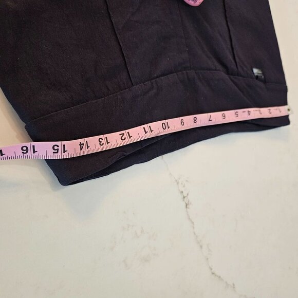 Lisette Black Pull-On Stretchy Classic Crop Pants Capris Style 777, Size 8 - Picture 4 of 9
